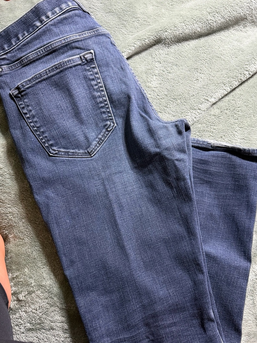 Banana Republic Men’s Dark Blue Straight-Leg Jeans